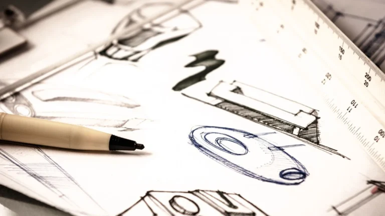 illustration of design plans