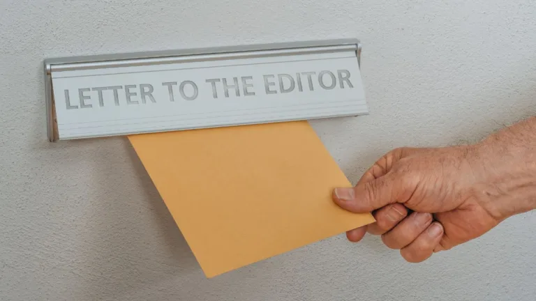 letter to the editor