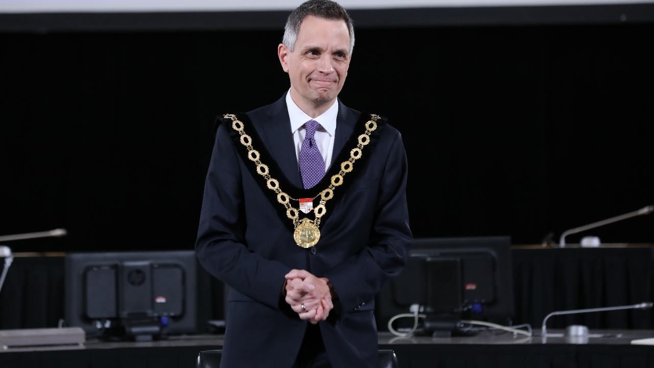 Mayor Mark Sutcliffe