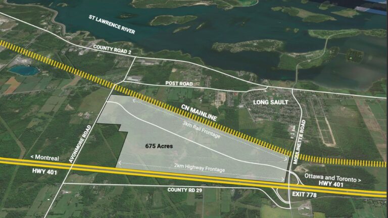 Multimodal logistics village taking shape near Cornwall could be first of many, Avenue 31 CEO says