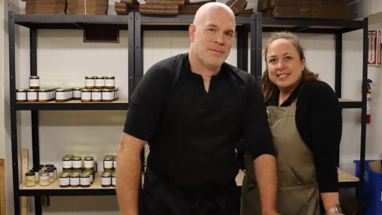 Candle-making business brings light into the life of navy veteran