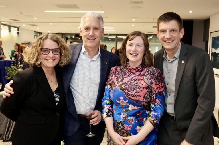 Lucie Caron, Glenn Sheen, Laura Reinsborough, Justin Schurman