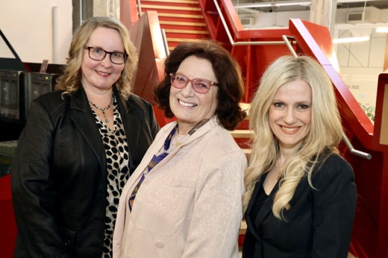Katherine Cooligan, Margaret Trudeau, Sonya Shorey
