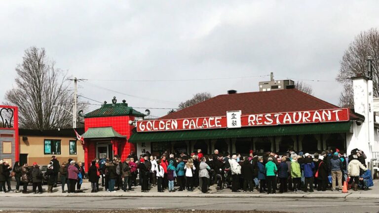 Golden Palace egg rolls