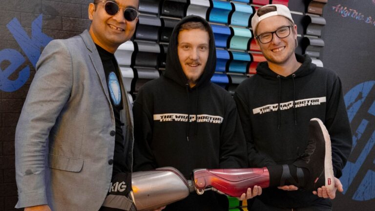 One angel found: Stittsville business owner helps amputee with ‘superhero’ prosthetic