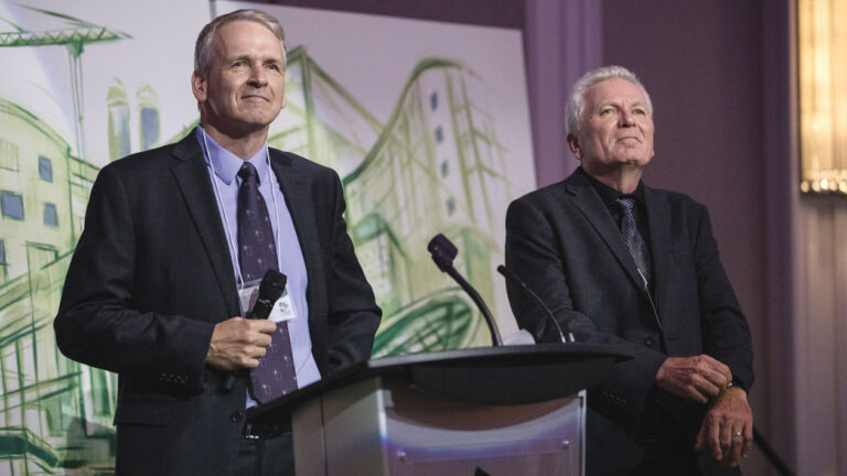 Bob Jardine and Mike Cleland