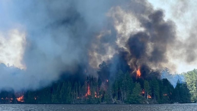 wildfire Centennial Lake
