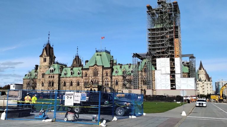 Parliament Hill Centre Block renovations