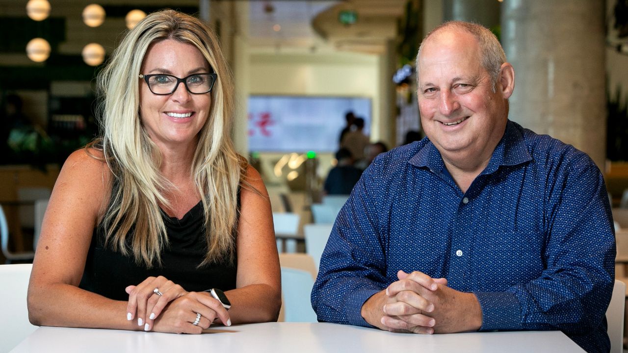 Kinaxis CHRO Megan Paterson and Neil Crawford, lead of People and Culture Strategy Consulting at Stratford Group