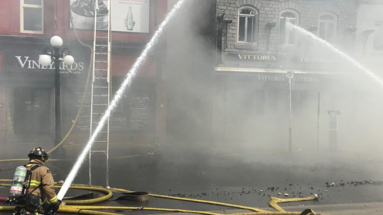 Vittoria Trattoria 2019 fire