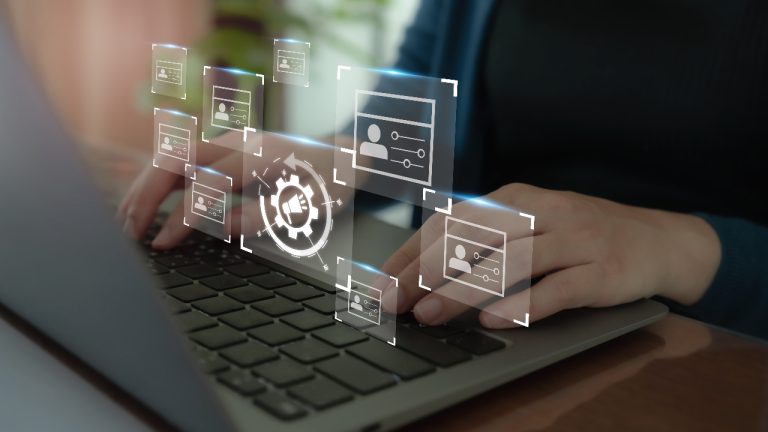 Lead generation stock image