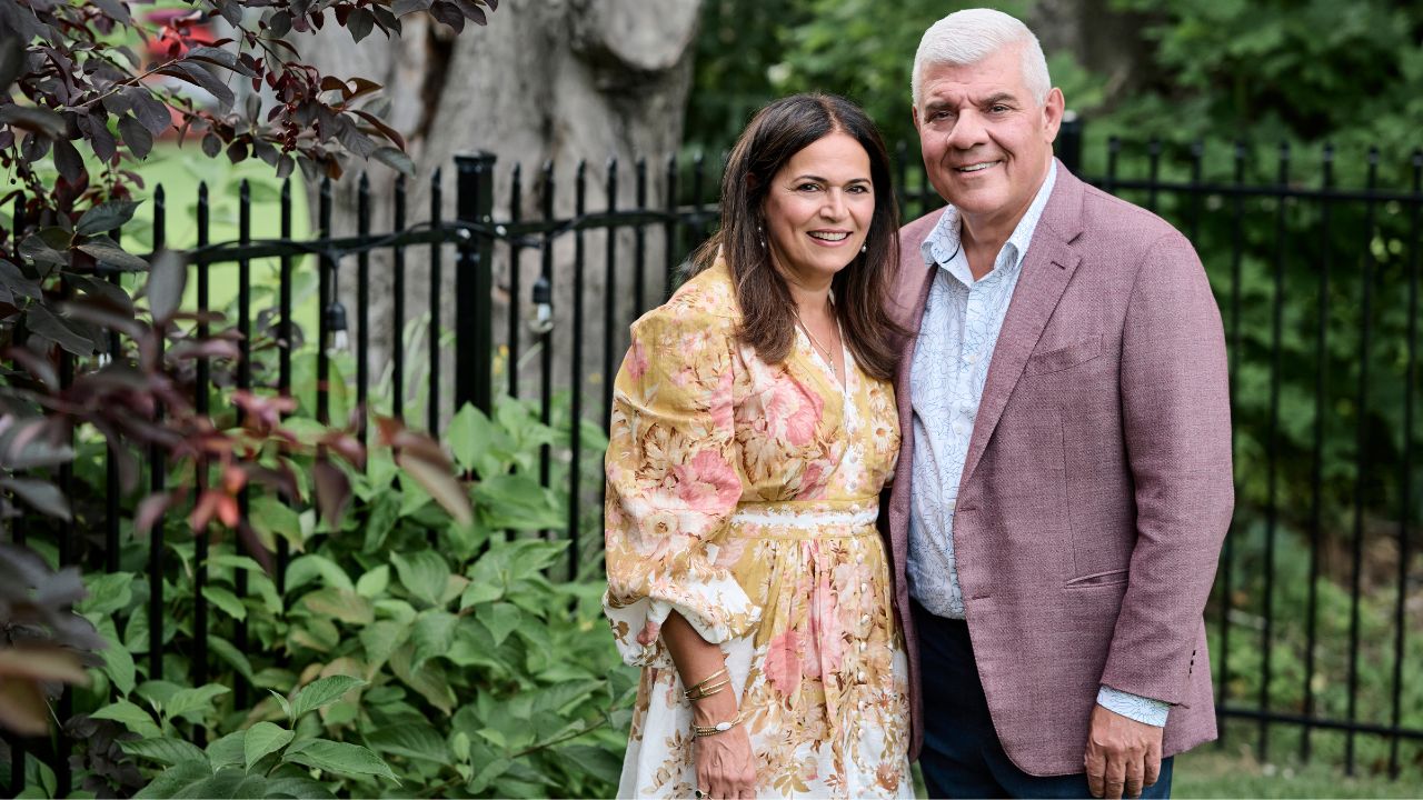 Charles Saikaley and his wife