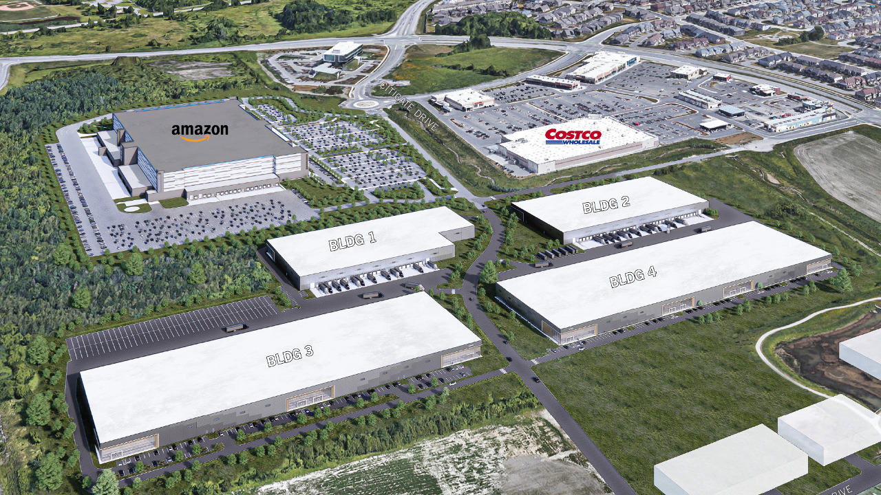 Colonnade BridgePort Barrhaven development