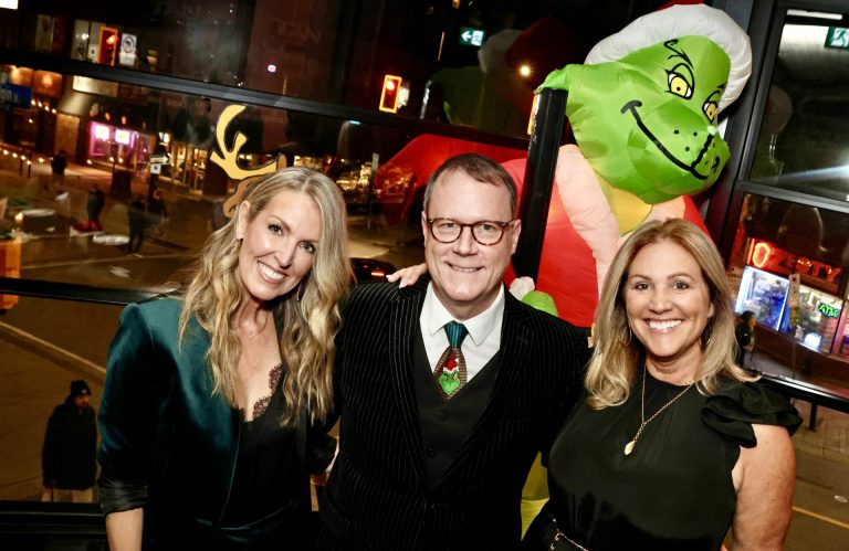 Small and intimate Grinch Dinner raises $36K-plus for Shepherds of Good Hope