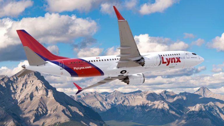 Lynx Air stock image