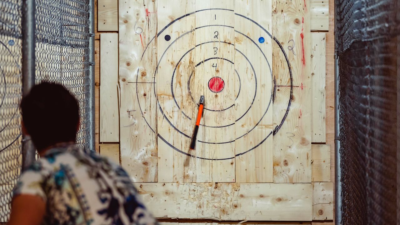 axe-throwing, escape room, experience economy