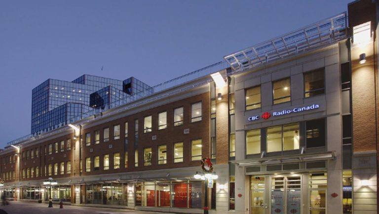 CBC headquarters at 181 Queen St.