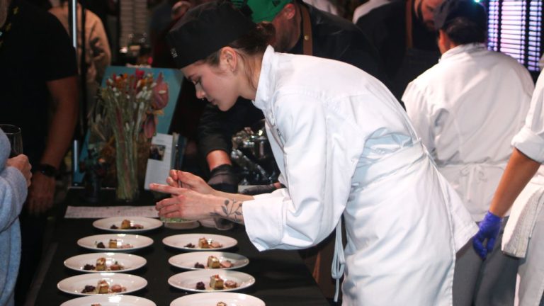 Algonquin culinary students helped prepare several dishes at the Canadian Culinary Competition. Photos provided by Algonquin College.
