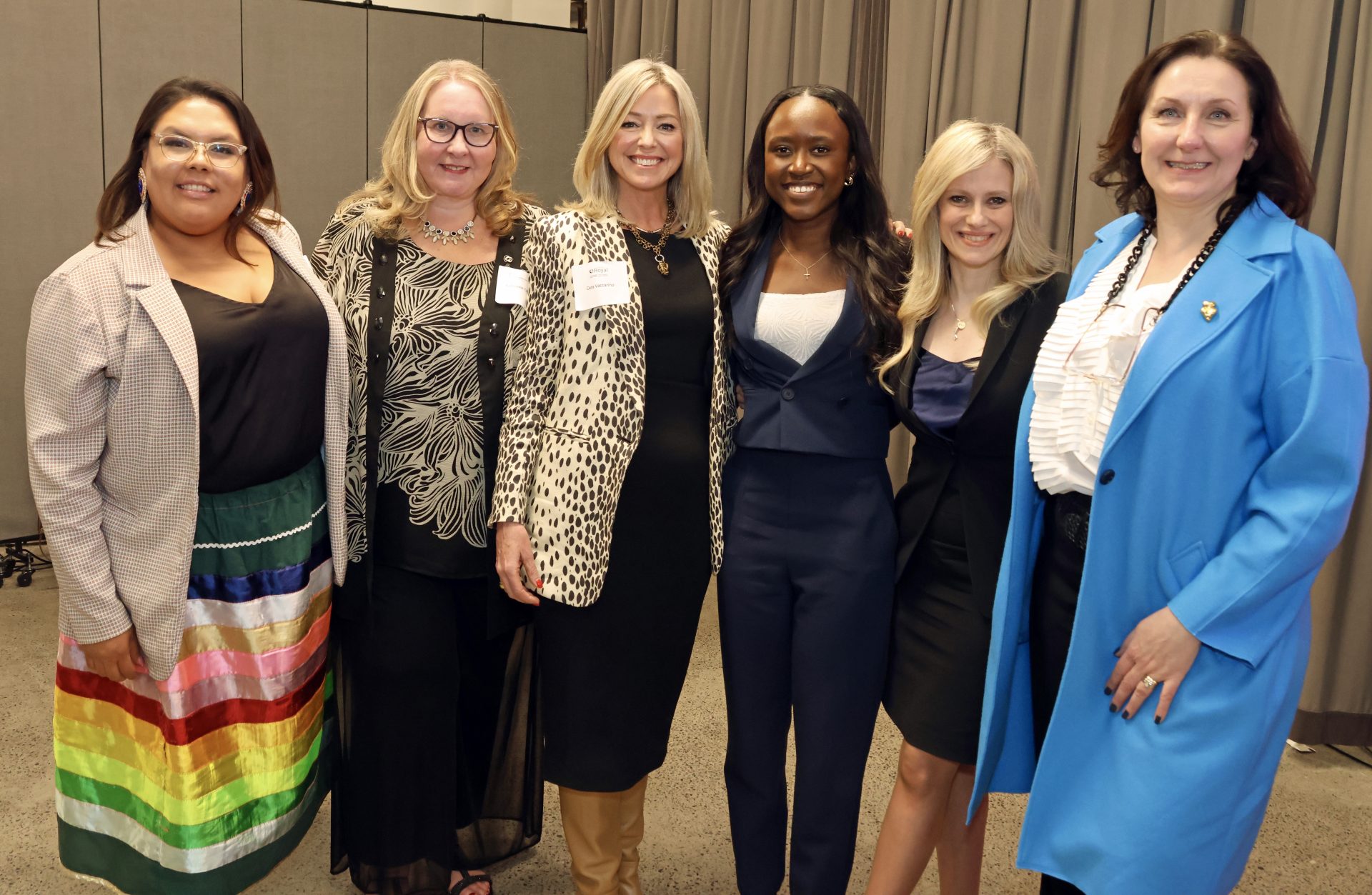 From left, Natasha Hiltz-Commanda, Katherine Cooligan, Cara Vaccarino, Patricia Burhunduli, Sonya Shorey and Dr. Florence Dzierszinski at an International Women's Day event presented by Women for Mental Health for The Royal. Photo by Caroline Phillips Women's Day