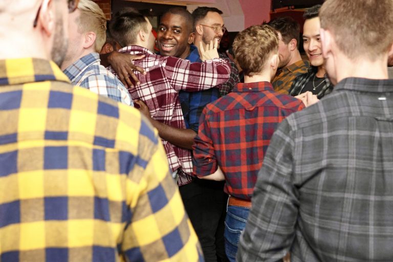 Out at Camp's inaugural flannel-themed benefit at EGO Space on Bank Street was held in support of the organization's efforts to make the outdoors more accessible to the 2SLGBTQIA+ community. Photo by Caroline Phillips