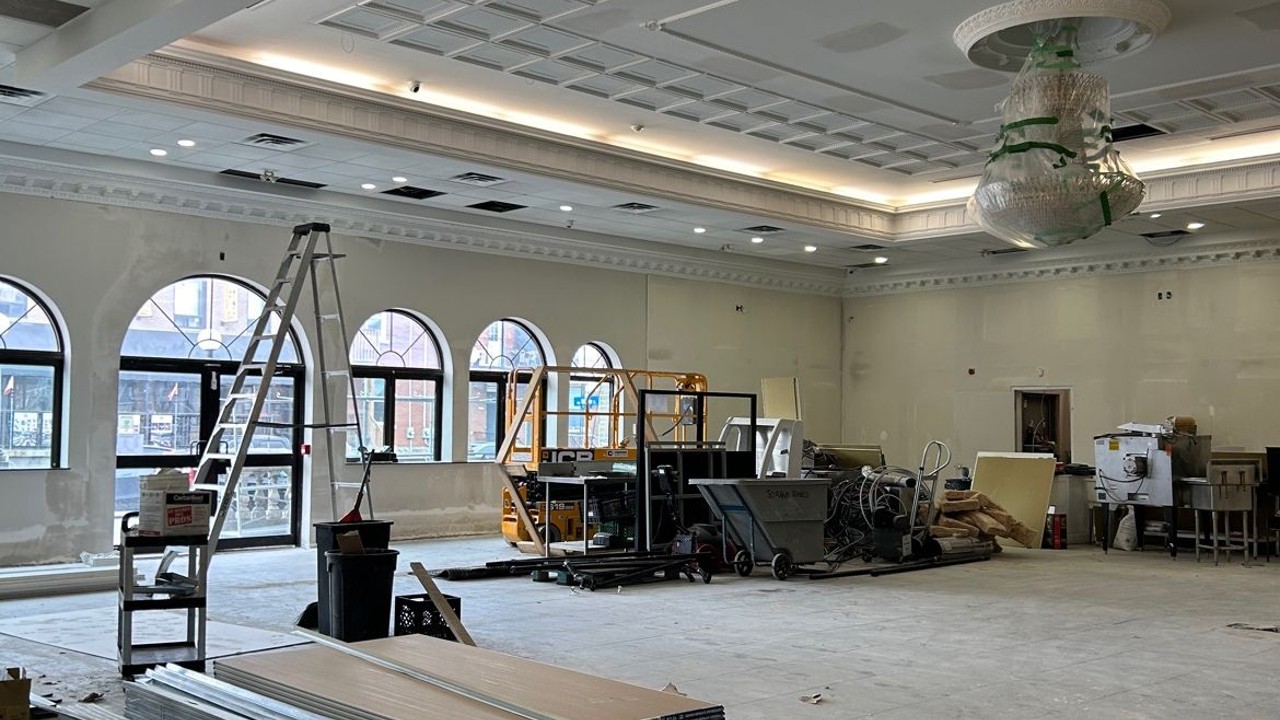 Renovations are underway at events and conference centre Sala San Marco (Photo courtesy of Tony Zacconi)