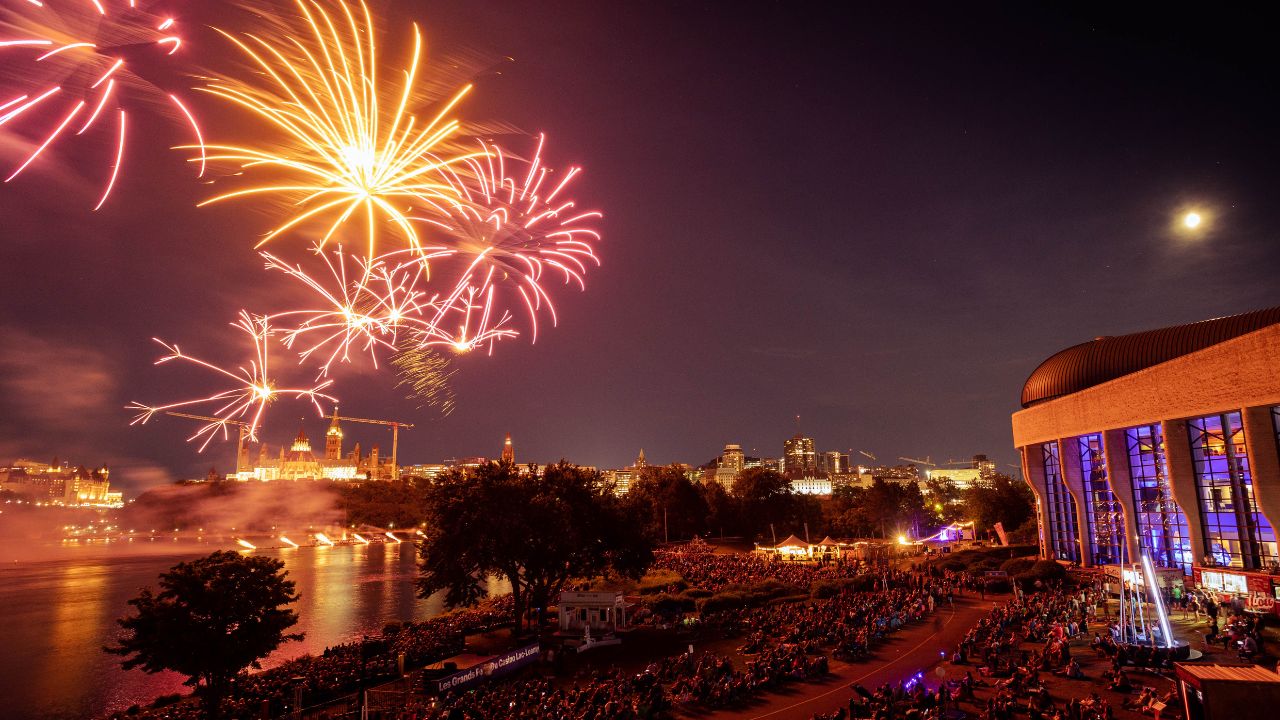 Fireworks in Ottawa