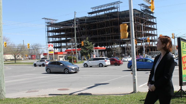 Laine Johnson, city councillor for College Ward, is responsible for half of Merivale Road. Photo by Sarah MacFarlane