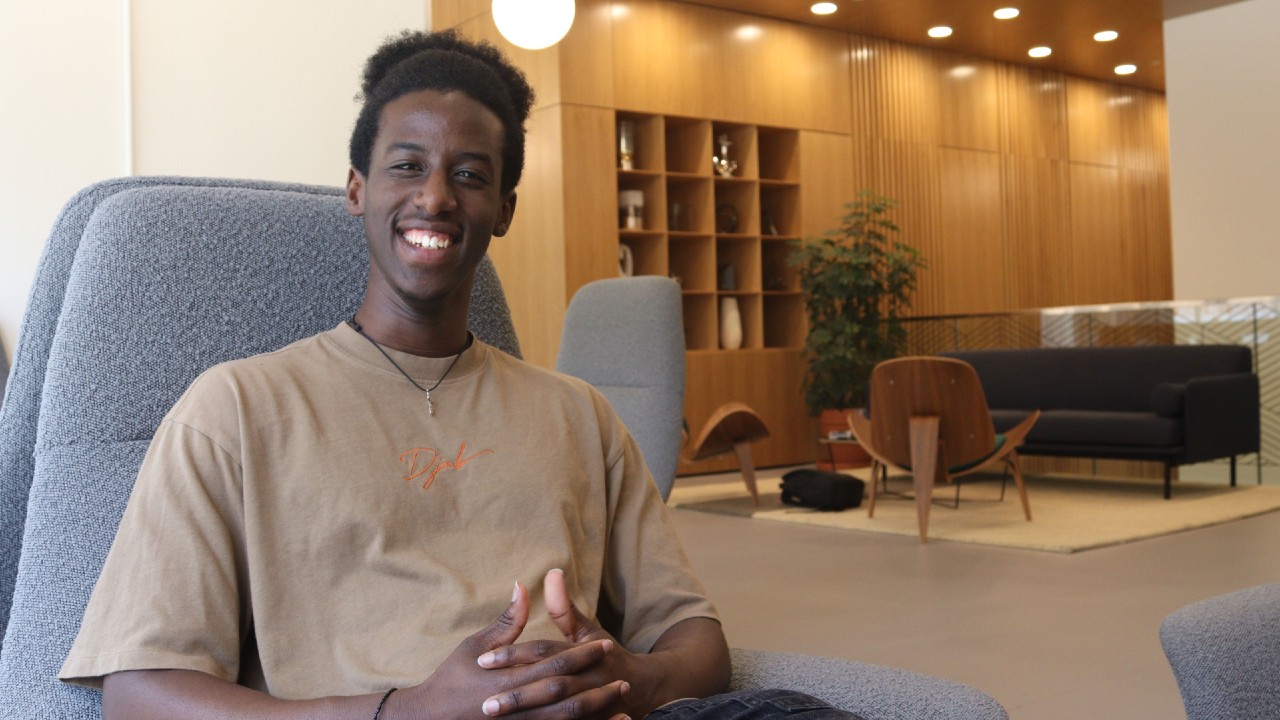 Drayton Mulindabigwi founded his innovation firm in 2021. He’s since received several awards from RBC and the City of Ottawa. Photo by Zenith Wolfe