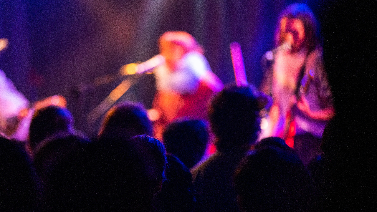 Live music stock image