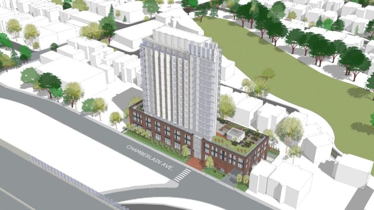 Scarabelli proposal for Chamberlain Avenue