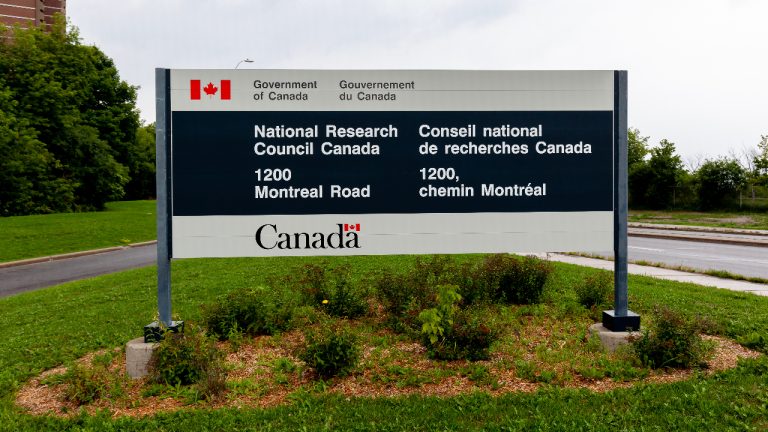 National Research Council of Canada stock image