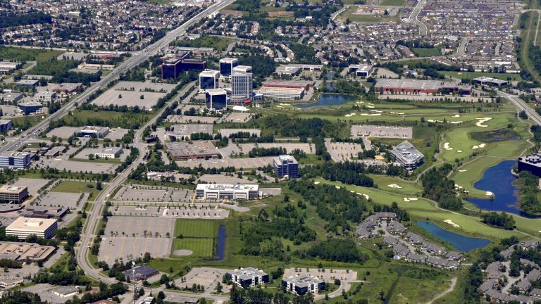 Aerial view of Kanata