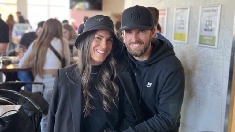 Ottawa entrepreneur Mia St-Aubin (left), the now COO of SwingFit Golf, with husband and business partner Evan Bett, CEO of SwingFit Golf. (Photo supplied)
