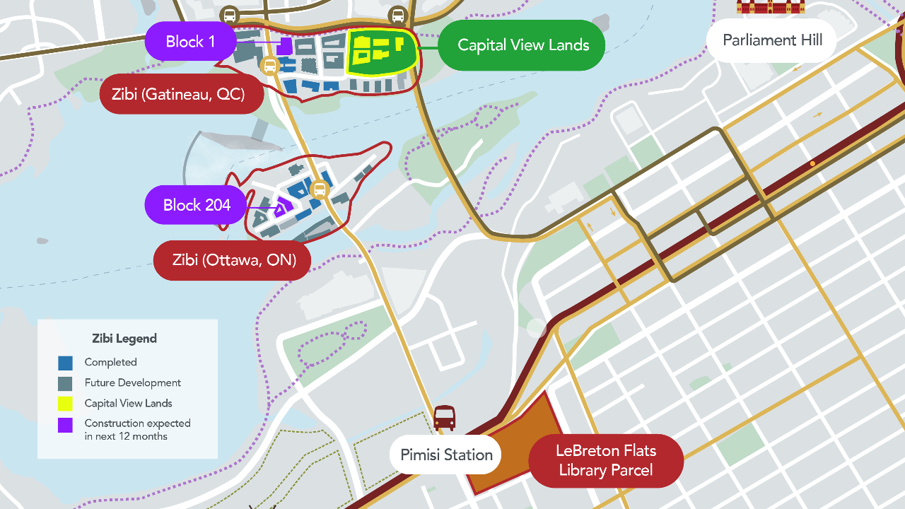 Zibi Capital View Lands
