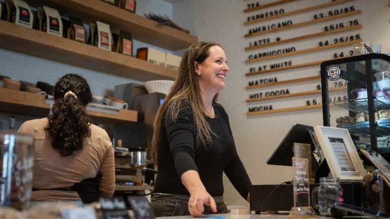 Kaitey Cosgrove, owner of the Foundry in Carleton Place. Photo by Joseph Coppolino.