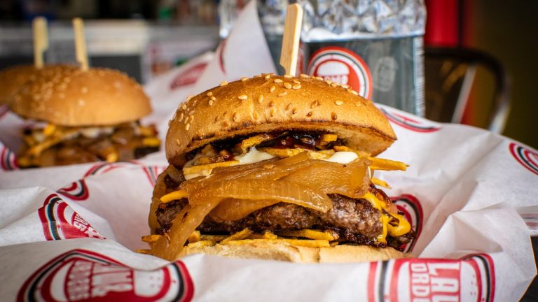 The hickory crunch burger at Law & Orders was sold 1000 times to contribute $2,000 towards the United Way East Ontario during the 'Novemburger' campaign. Photo provided.