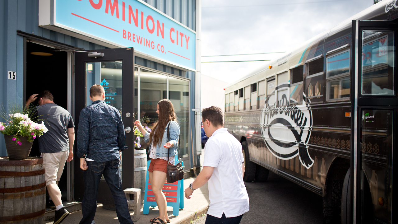 Brew Donkey Tours is now offering alcohol-free tours as consumer tastes evolve. Photo provided by Brew Donkey Tours.