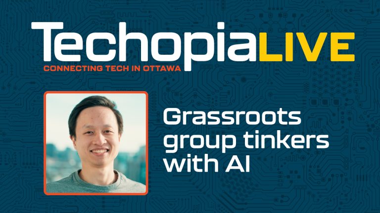 Techopia Live: Grassroots group tinkers with AI