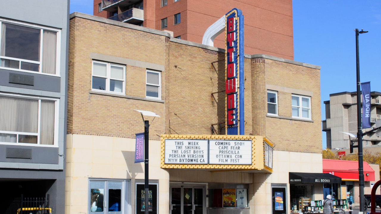 The ByTowne Cinema is one of Ottawa's independent movie theatres that hosted a well-received Oscars viewing party. Photo by Marissa Galko.