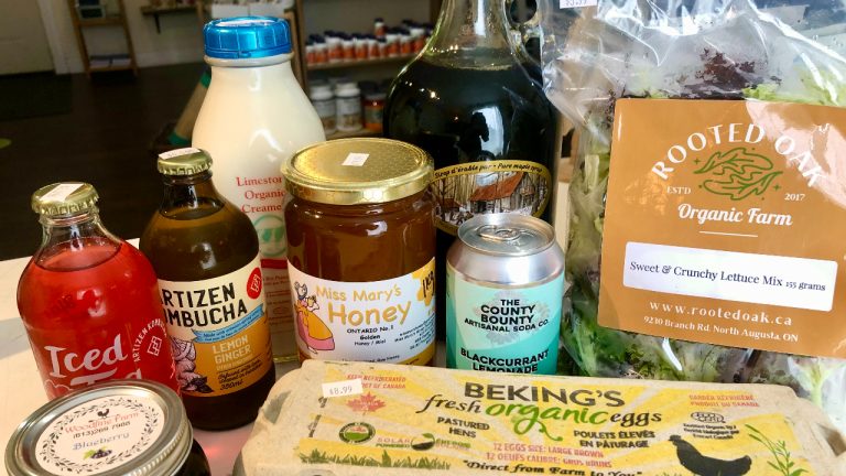 Products from Healthily Ever After in Merrickville. Photo provided by Katie Weststrate.