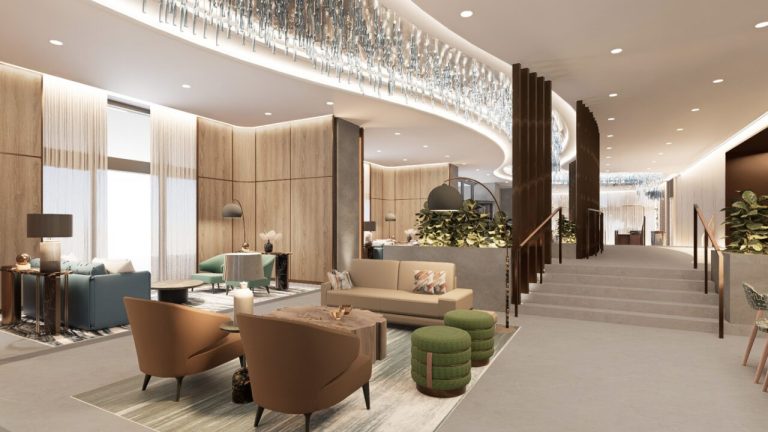 Marriott Ottawa lobby