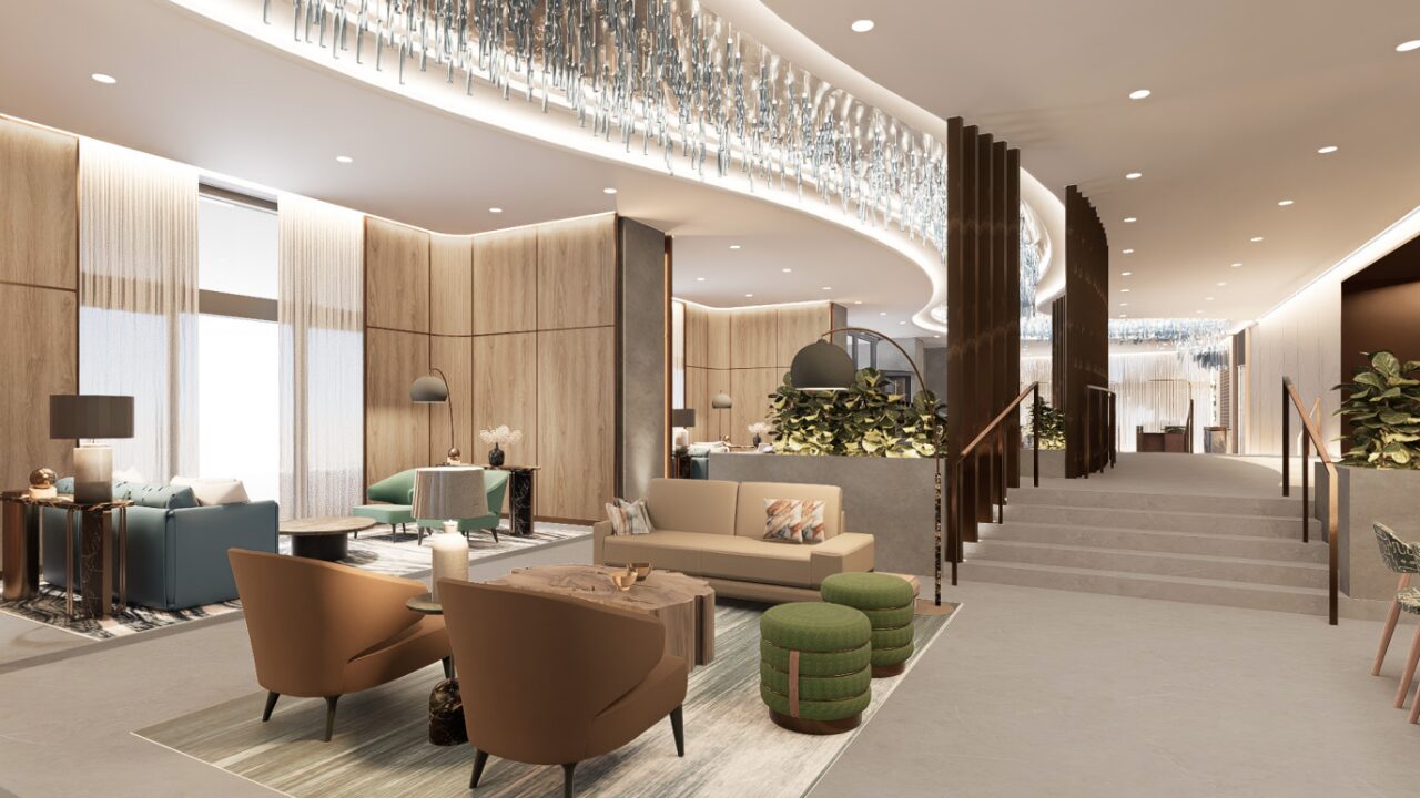 Marriott Ottawa lobby