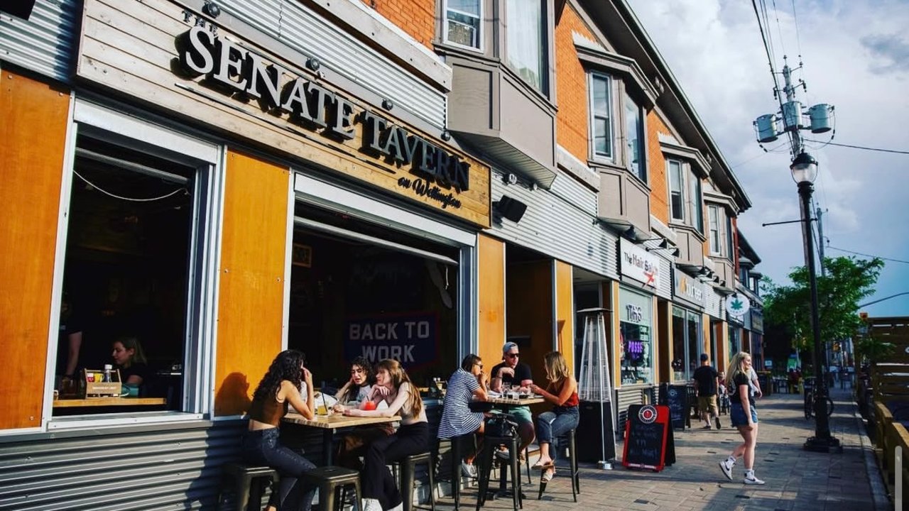 The Senate Tavern on Wellington. Photo provided by Austin Gough.