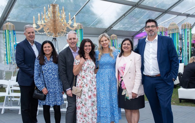 The team from sponsors RBC at the Ottawa Riverkeeper Gala at Jacques-Cartier Park on May 21, 2025. Photo by Tia MacPherson.