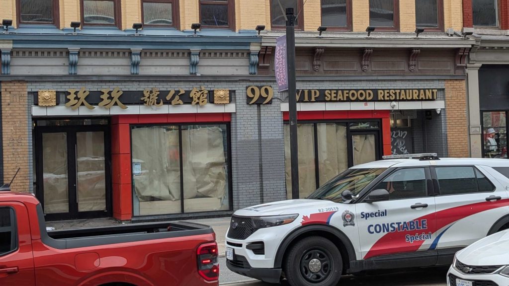 VIP Seafood Restaurant is moving in to 99 Rideau St., which was previously occupied by McDonald's. Photo by Mia Jensen