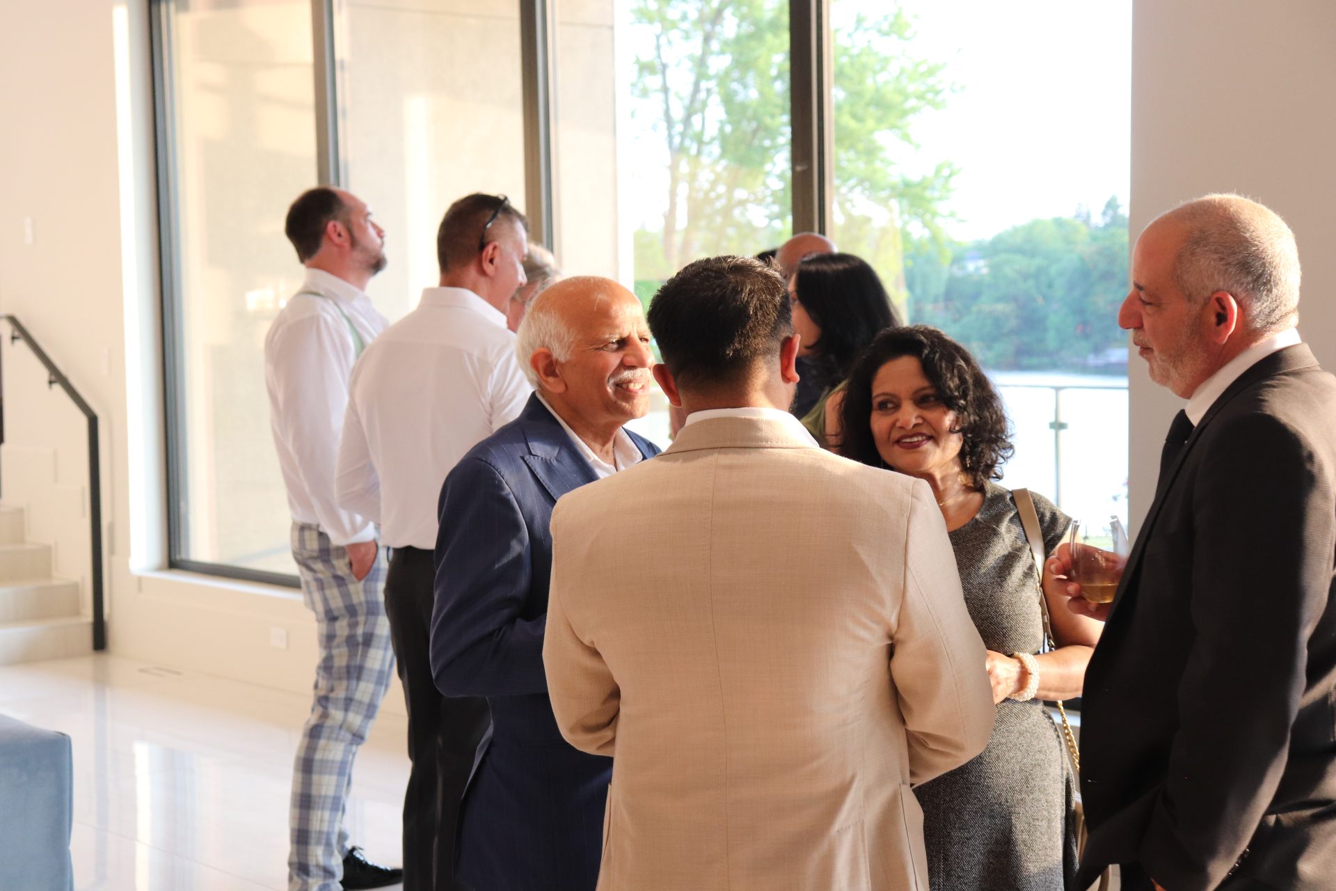 The Sohal family hosted hoteliers from across Canada to a private owner-only social at their family residence. Photo by Mia Jensen