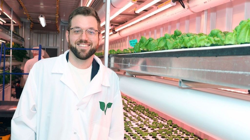 Corey Ellis is a co-founder and CEO of Ottawa-based vertical farming company Growcer. Photo supplied