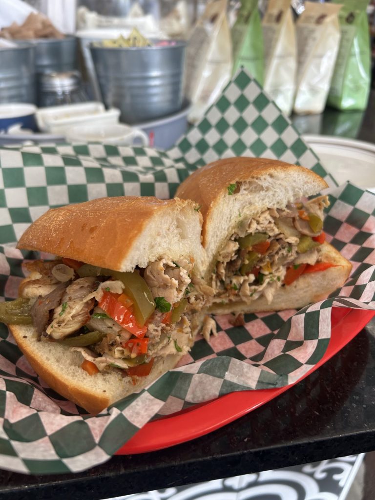 Sandwich from Pesto's Deli. Photo by Jordan Pizzuti.