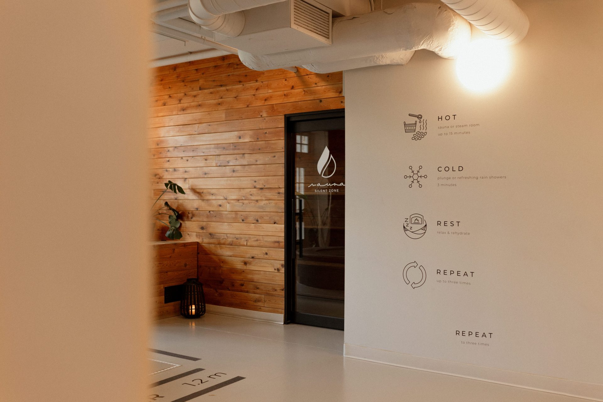Inside Uppliva Nordic Spa, which is located at 1140 Wellington St. W in Hintonburg. Photo by Amanda Thirkill Photography