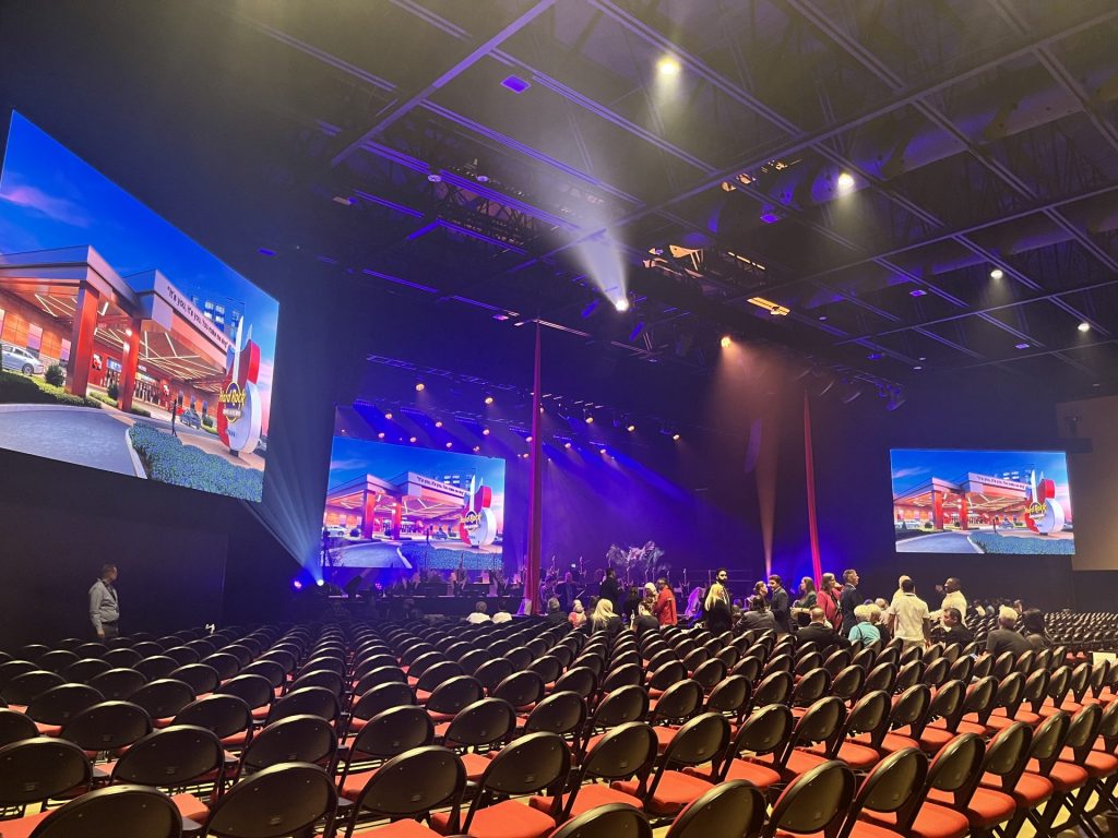 The venue seats 1,900 people with a maximum capacity of 2,200 people. Photo by Marissa Galko.
